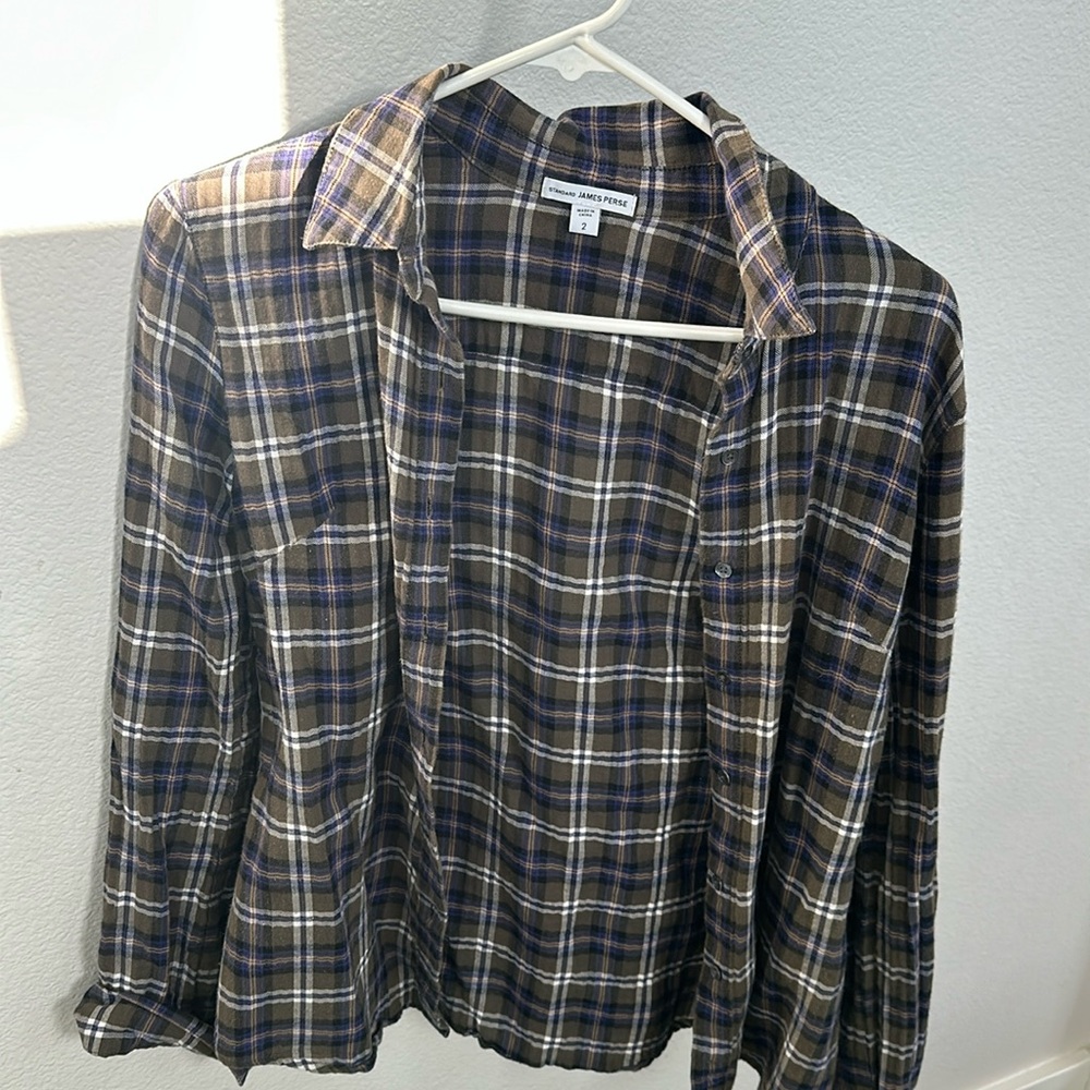 Woman’s lightweight flannel